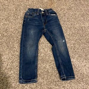 Boys Toddler Levi skinny jeans